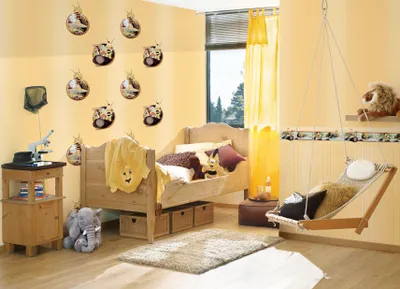 Produktbild von A.S. Création Papiertapete Kids best Friends, Mustertapete Biene Maya, creme, gelb 10,05 m x 0,53 m, 941863, 94186-3