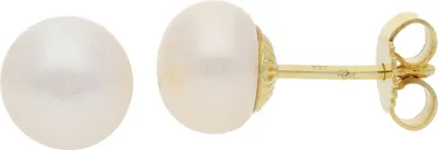 Produktbild von JuwelmaLux Ohrstecker 333 Gold mit Süßwasser Zuchtperle JL20-06-0938