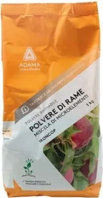 Zdjęcie produktu dla Nawozy w proszku – chlorko-miedziowy do oprysków, worek 1 kg, Kollant ADAMA