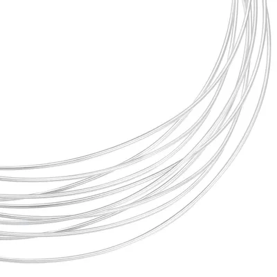 Sterlingsilberdraht 0,6 mm, 1 m, rund, für Schmuck und Basteln