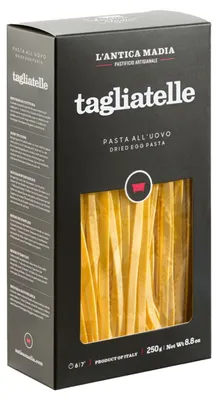 Produktbild von Pasta l'Antica Madia Tagliatelle Ei 250g – Frische italienische Eiernudeln
