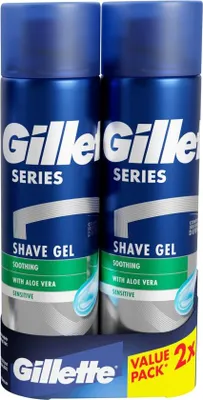 Immagine prodotto di Set regalo di gel da barba per pelli sensibili 2 x 200 ml
