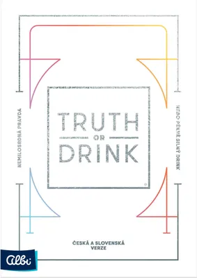 Produktbild von Wahrheit oder Trinken Partyspiel CZ/SK mit leichtem Schwierigkeitsgrad und 30 Min. Spieldauer