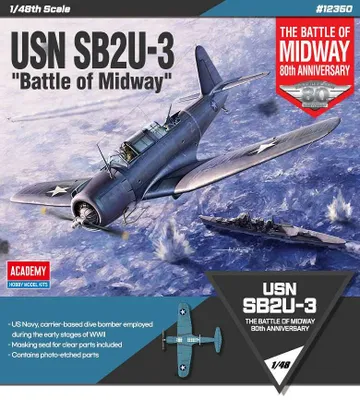 Obrázek produktu pro Model Kit letadlo 12350 - USN SB2U-3 "Battle of Midway" (1:48)
