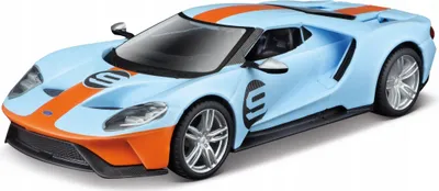 Zdjęcie produktu dla BBURAGO metal.,1:32, Race Ford HERITAGE, COLLEC
