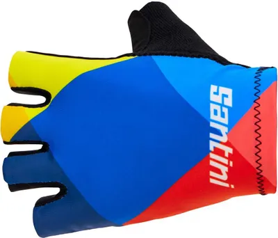 Obrázok produktu pre SANTINI Cyklistické rukavice bez prstov - LIDL TREK 2025 - viacfarebné L