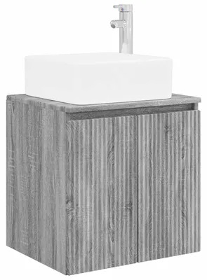 Immagine prodotto di vidaXL Lavabo da appoggio grigio Sonoma 49,5 x 41 x 63 cm