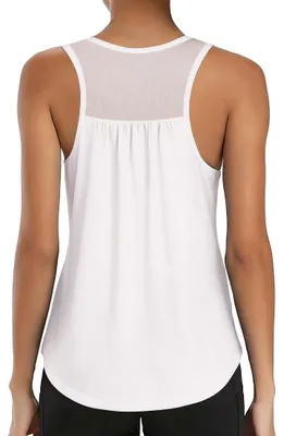 Imagen del producto de Solidchoice - Top deportivo para mujer, sin mangas - Camiseta ligera para correr y yoga, tallas S a 3XL