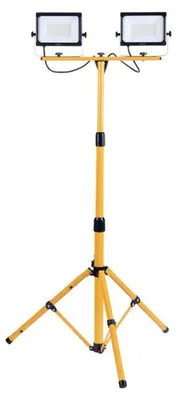 Immagine prodotto di Proiettore da lavoro a LED su doppio treppiede - 100 W - 11.000 lm - 4.000 K
