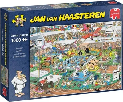 Produktbild von Jumbo Spiele 81906 Jumbo Jan van Haasteren Puzzle 1000 Teile bunt