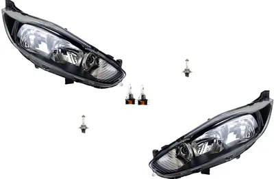 Zdjęcie produktu dla Johns, reflektory halogenowe pasujące do Ford Fiesta 08 12- H15 z zestawem H7 lewy prawy 1789946 1767024 1806749 1831958 1857449 1874083 1889780 201780