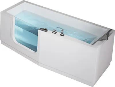 Produktbild von ELEGANZ  Badewanne mit Tür/Seniorenbadewanne 180x75/80cm  Ausführung Links