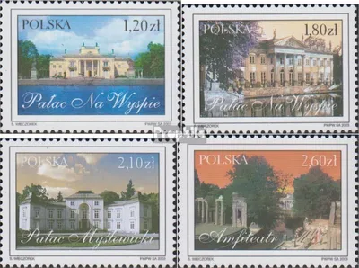Produktbild von Briefmarken Polen 2003 Mi 4052-4055 (kompl.Ausg.) postfrisch Bade- und Festhäuser