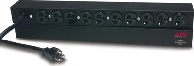 Productafbeelding van APC Basis PDU voor rackmontage - Stroomverdeelstrip (voor inbouw in een rack)