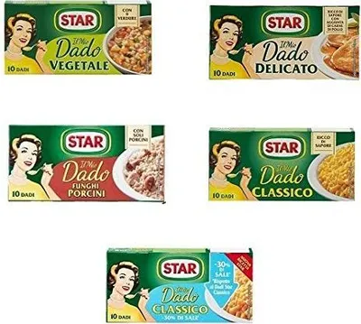 Produktbild von Testpaket Star dado brodo Suppenwürfel Brühe Nuss ( 5 x 10pz )