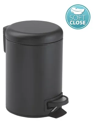 Produktbild von POTTY Kosmetikeimer 5l, Soft Close, schwarz matt