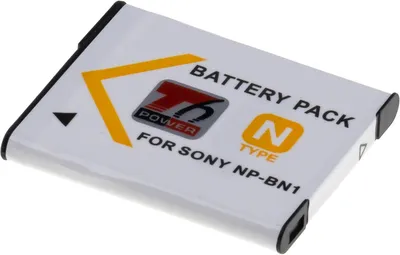 Immagine prodotto di Batteria T6 Power per SONY DSC-TX7/S, Li-Ion, 3,6 V, 600 mAh (2,2 Wh), nero
