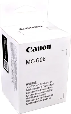 Produktbild von Canon MC-G06 Wartungskassette, Druckerreinigungspatrone, Canon, Schwarz, PIXMA TS7750i, PIXMA TS7650i