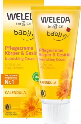 Obrázek produktu pro Weleda Baby Tělový krém pro hydrataci, 75 ml
