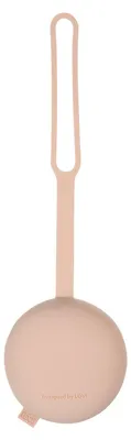 Produktbild von Difrax Silikon Schnullerhalter - Nude | Extra