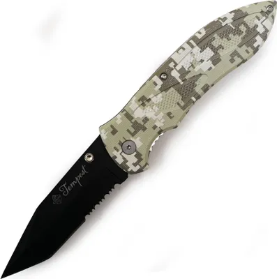 Produktbild von Eurocatch Tempest Klappmesser - 420RVS Lemmet - 5,0" Camou