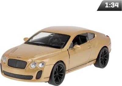Image de Modèle réduit 1:34, Bentley Continental Supersport, or