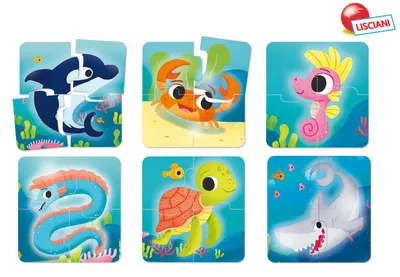 Productafbeelding van Carotina Baby Kinderpuzzel Dieren