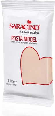 Produktbild von Saracino Modellierpaste Rose-Beige (Hautfarben) 1 kg