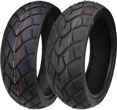 Zdjęcie produktu dla Zestaw opon przód tył 130/60-13, 140/60-13 do Piaggio NRG mc2 mc3