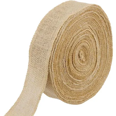 Jutelint-Rolle, 5 cm x 30 m, braun, für Basteln & Deko