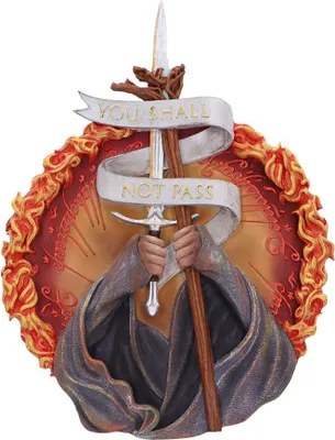 Image de Tablica Ścienna "Nie Przechodź" z Władcy Pierścieni 30 cm