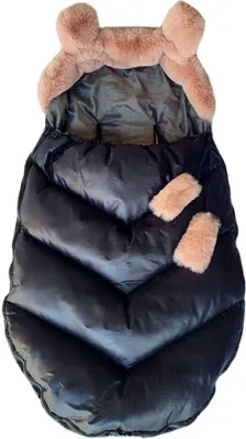 Produktbild von Love Gifts® Universal Fußsack für Kinderwagen wasserdicht & atmungsaktiv, Babyschale, Wanne und Buggy - Winterfußsack aus kuscheligem Fleece