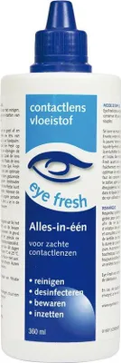 Productafbeelding van Eye Fresh Alles-in-1 vloeistof voor zachte contactlenzen (360 ml)