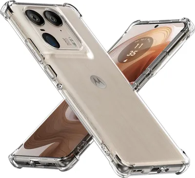 Obrázek produktu pro Pouzdro pro Motorola Edge 50 Ultra Průhledné Měkké TPU Bumper, Nárazuvzdorné Ochranné Pouzdro