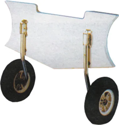 Image de Allpa Niro Jeu de roues de transport Pour bateau pneumatique, Max. 100kg (pliable)