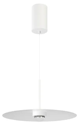 Image de Suspension LED 8W 83° 3000K Blanc mat - Plafonnier ou luminaire encastré pour éclairage intérieur - Beneito & Faure
