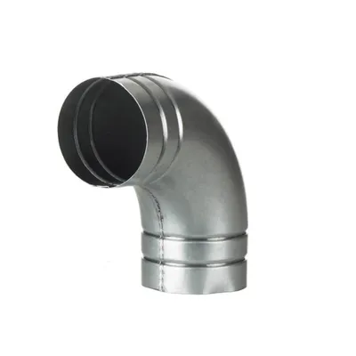 A 90-degree elbow ventilation pipe.