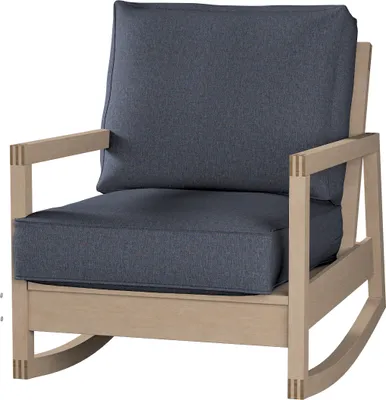 Produktbild von Dekoria Bezug für Lillberg Sessel, dunkelblau, Sesselhusse, Modell Lillberg
