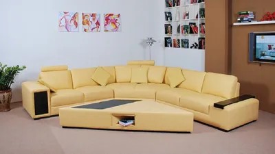 Produktbild von Wohnlandschaft Ecksofa  L-Form Designer