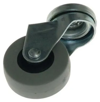Produktbild von 2504 Nylon-Rolle 30 mm grau mit Bohrung, Tragkraft 15 kg