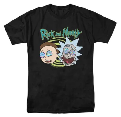 Immagine prodotto di Maglietta unisex "Blown Minds" di Rick and Morty, taglia L, colore nero (modello TV40779), productTiles.product.images.aiGenerated