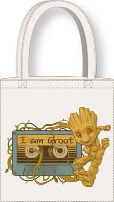 Zdjęcie produktu dla Konix TOTE BAG GROOT - I AM GROOT