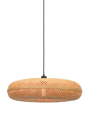 Produktbild von GOOD&MOJO - Hängeleuchte Palawan - Bambus - Ø60cm Hängelampe - Esstischlampe - Wohnzimmerlampe - Schlafzimmerlampe - Wohnzimmer