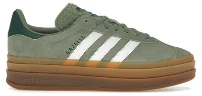Produktbild von adidas Gazelle Bold Silver Green Gum (Womens) - EU 41 1/3