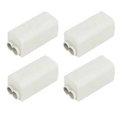 Obrázek produktu pro Konektor kabelové svorkovnice, Rychlý kabelový konektor, Rychlá kabelová svorka, Rychlý kabelový konektor, Rychlé konektory pro dráty, Bílá kabelová svorka