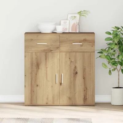 Produktbild von vidaXL Sideboard Artisan-Eiche 78 x 38 x 80 cm Holzwerkstoff