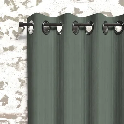 Isolierender Ringvorhang 135x250 cm Boho Khaki