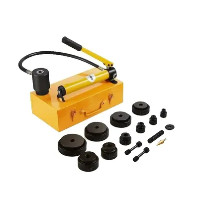 Zdjęcie produktu dla Zestaw hydraulicznych dziurkaczy, 15 ton, 10 matryc