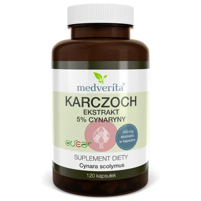 Zdjęcie produktu dla Medverita Karczoch ekstrakt Evear® - 120 kapsułek