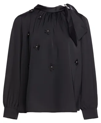 Image de Chemise pour femme EMBELL - noire, taille S